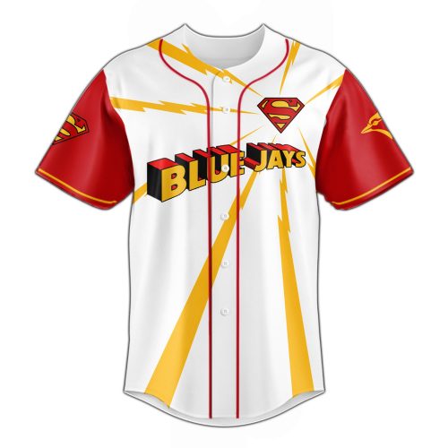 Toronto Blue Jays x Superman Man of Steel Special Baseball Jersey