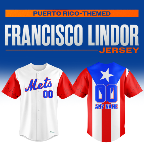New York Mets Puerto Rico Limited Edition 2025 Jersey