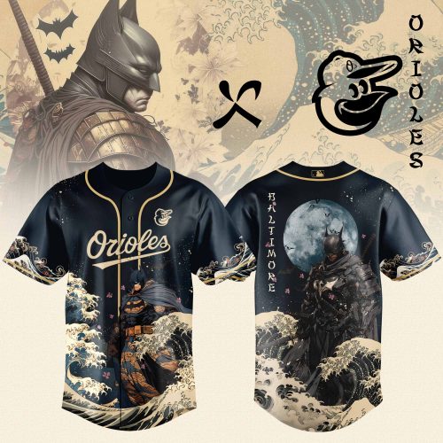 Baltimore Orioles MLB x Batman The legend of Gotham Jersey 2025