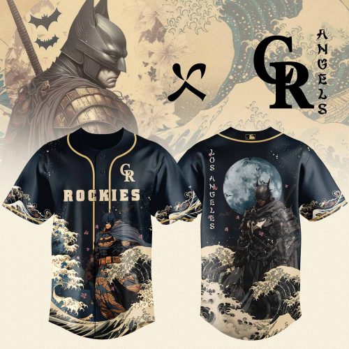 Colorado Rockies MLB x Batman The legend of Gotham Jersey 2025
