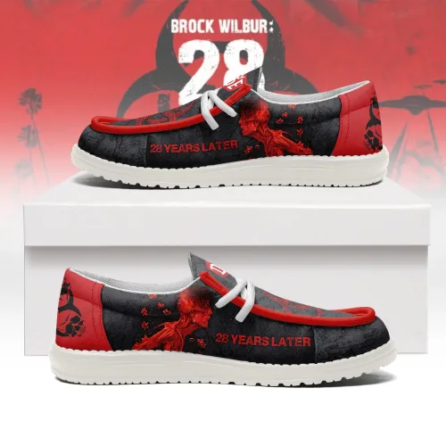 Brock Wilbur 28 Years Later Movie Special Edition Loafer Shoes