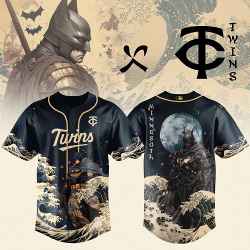 Minnesota Twins MLB x Batman The legend of Gotham Jersey 2025
