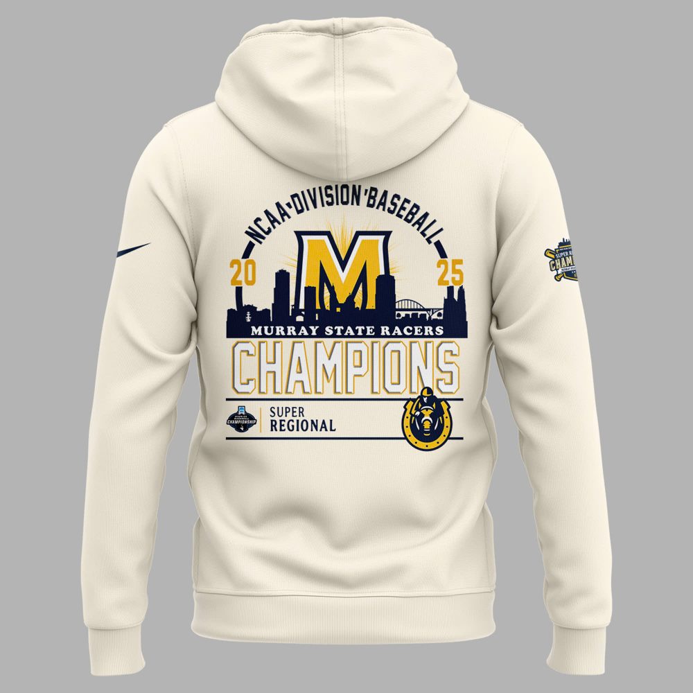 Murray State Racers OMAHA Super Regional Champions 2025 Special Hoodie