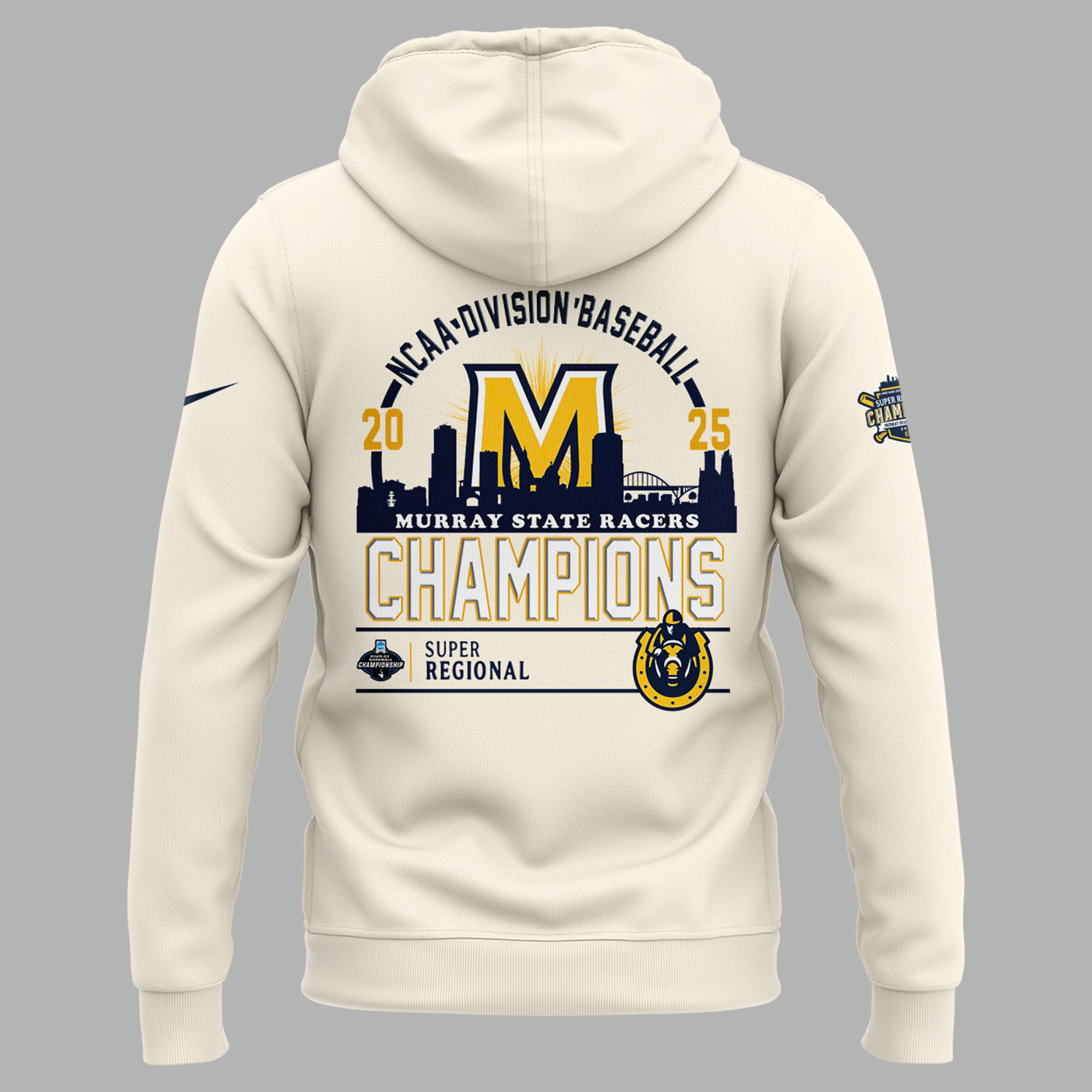 Murray State Racers OMAHA Super Regional Champions 2025 Special Hoodie Murray State Racers OMAHA Super Regional Champions 2025 Special Hoodie