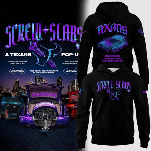 Houston Texans x DJ Screw “Screwston” Special Hoodie
