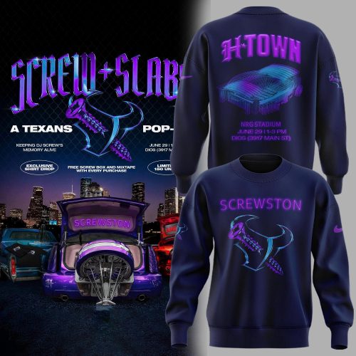Houston Texans x DJ Screw “Screwston” Special Sweatshirt