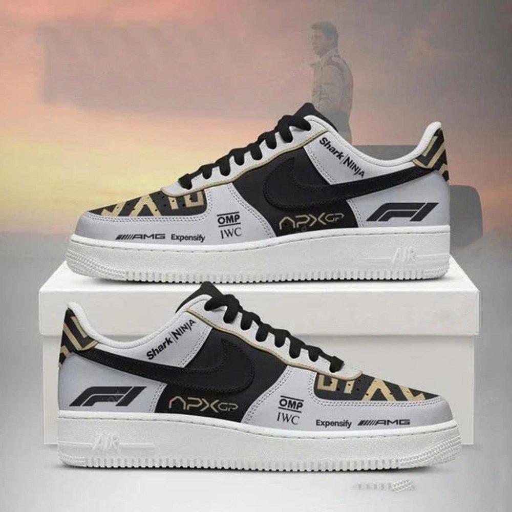Mercedes F1 Team x F1 The Movie 2025 APXGP Brad Pitt Special Air Force 1 Shoes
