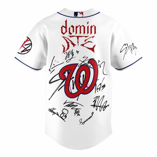 Washington Nationals MLB x Stray Kids Tour Baseball Jersey