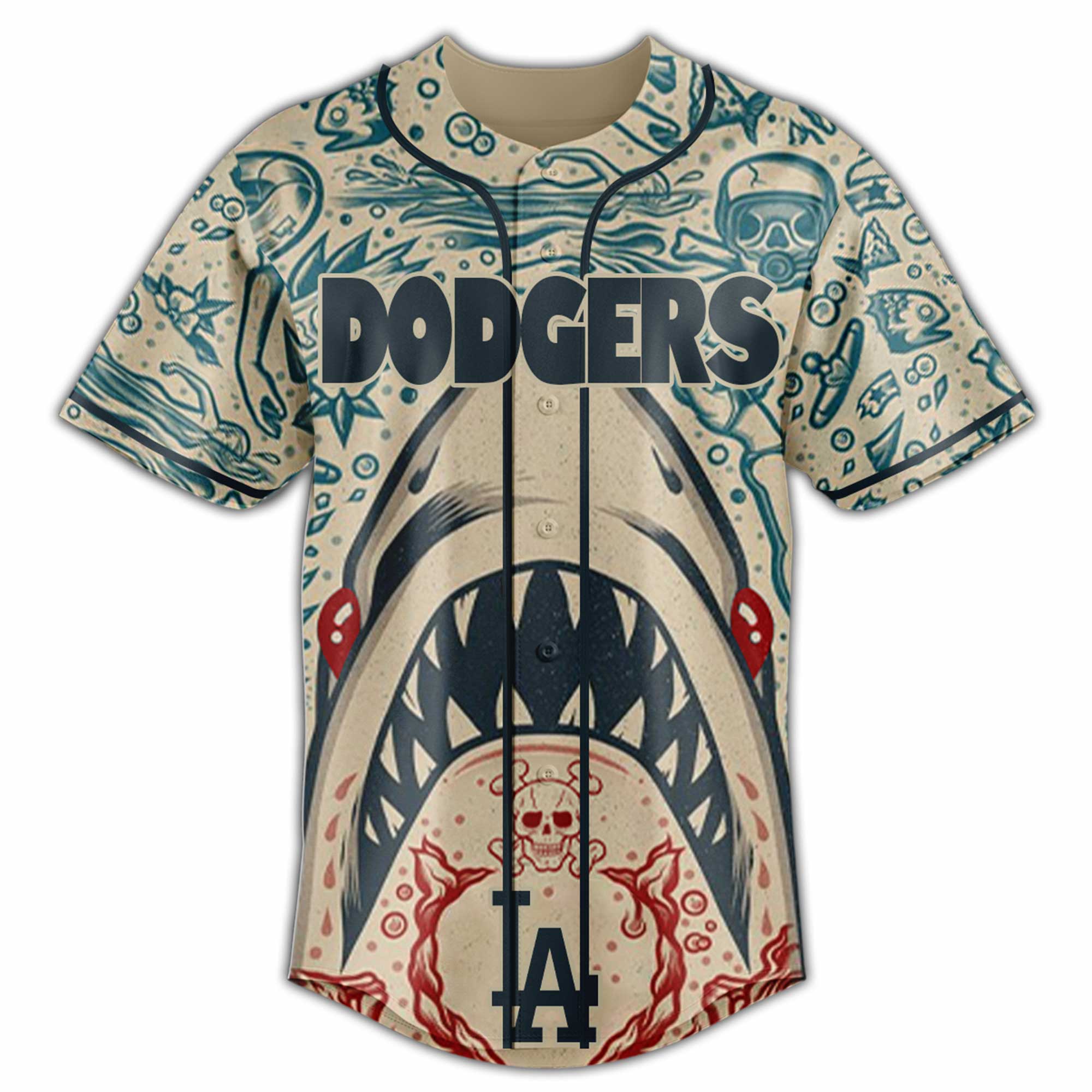 Los Angeles Dodgers x JAWS 50th Limited Edition Jersey Los Angeles Dodgers x JAWS 50th Limited Edition Jersey