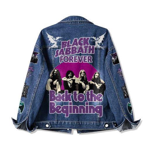 Black Sabbath Back to the Beginning Denim Jacket