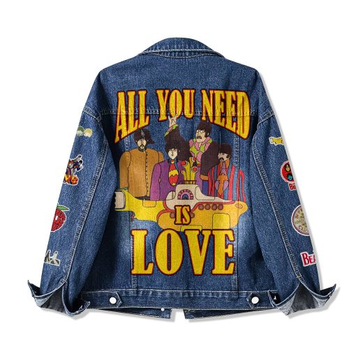 The Beatles All You Need Is Love Limited 2025 Denim Jacket