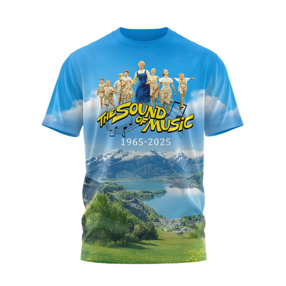 The Sound of Music 60th Anniversary 3D Shirt