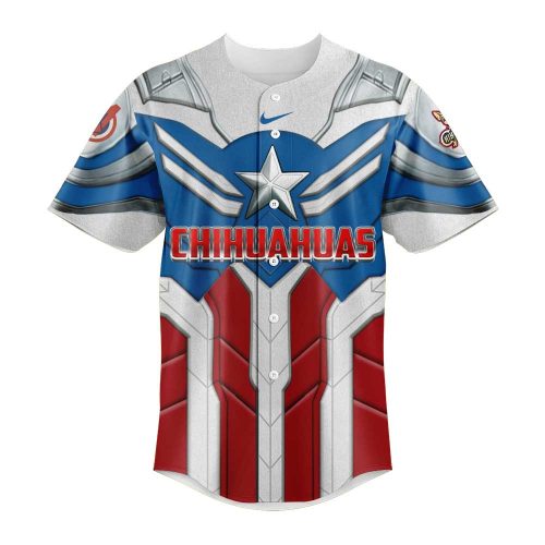 El Paso Chihuahuas x Captain America 2025 Jersey