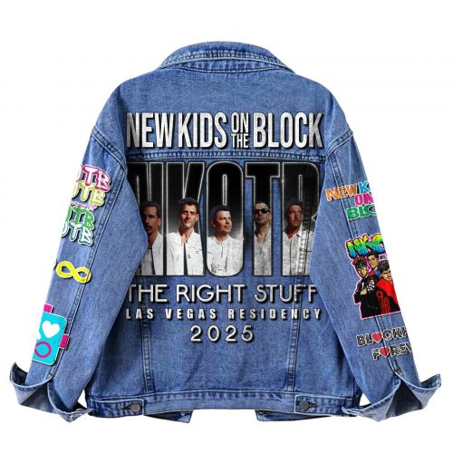 New Kids On The Block New 2025 Denim Jacket