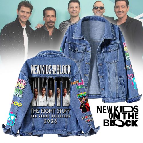 New Kids On The Block New 2025 Denim Jacket