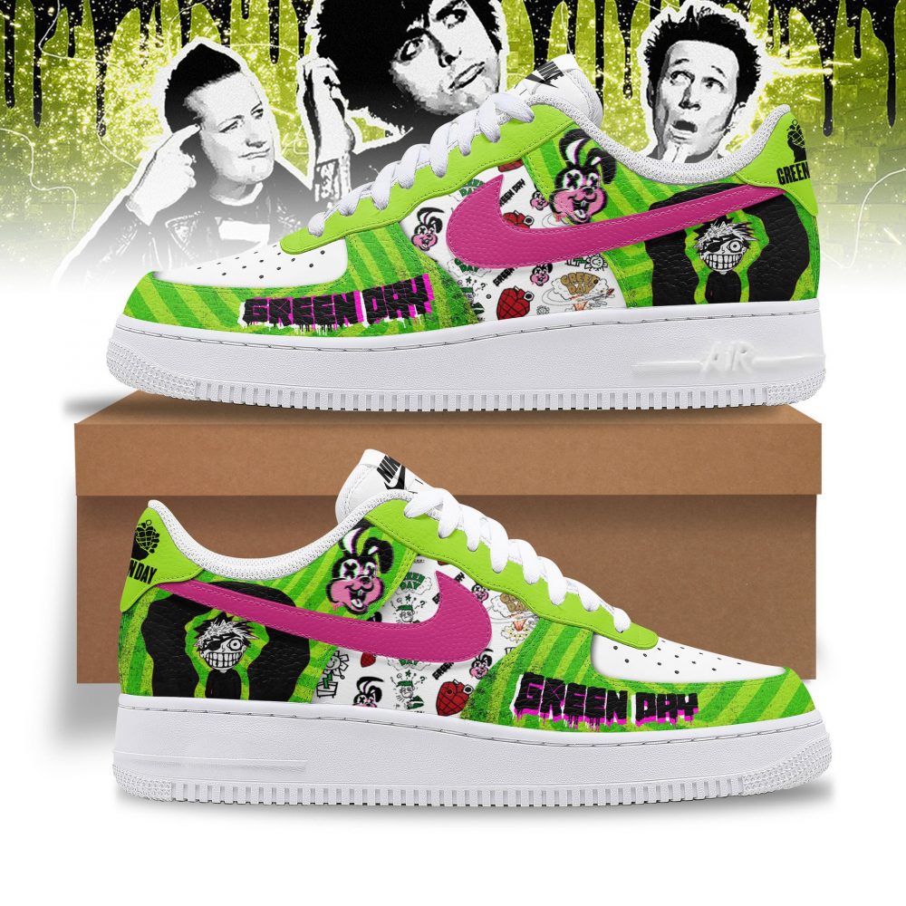 Green Day Air Force 1 Sneaker