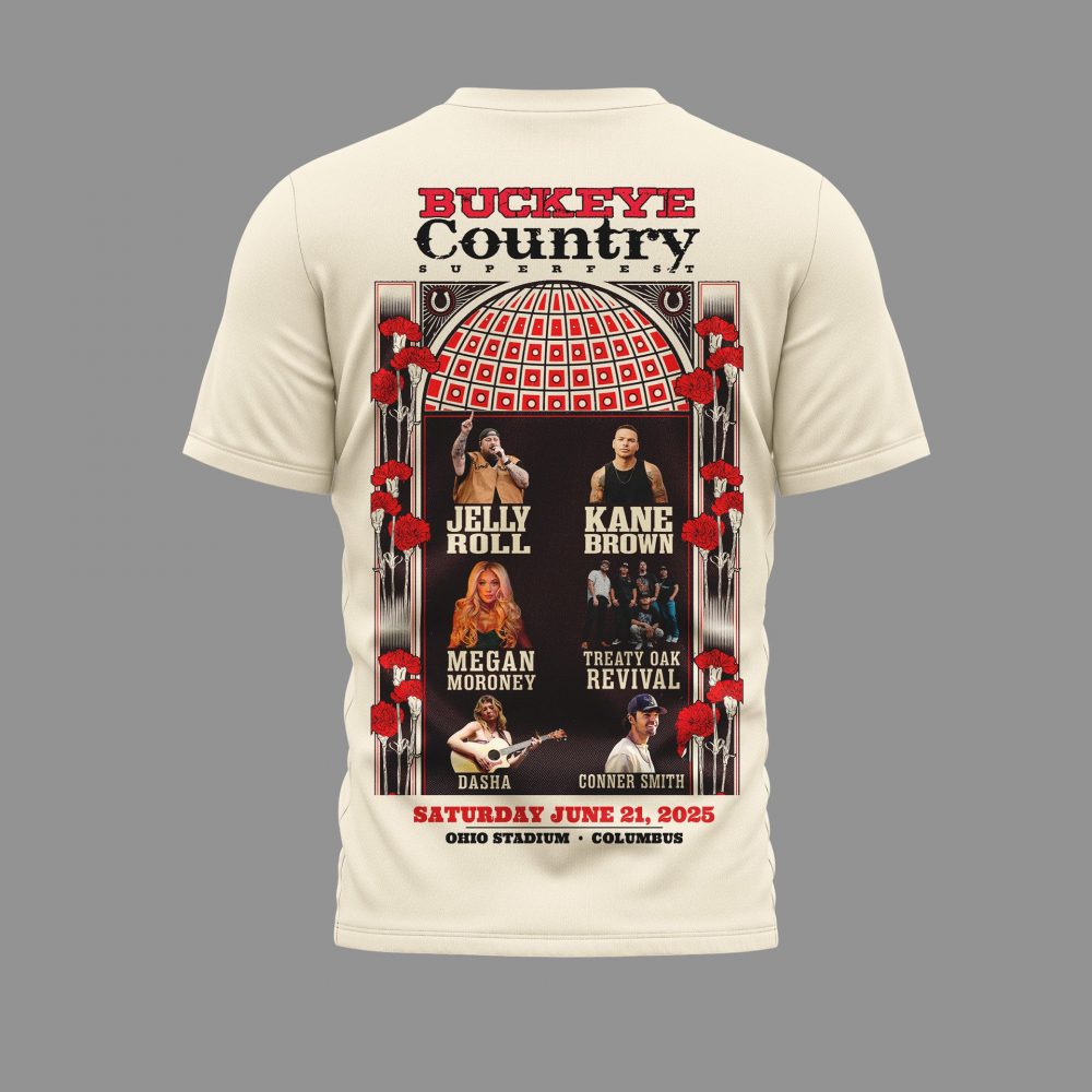 Buckeye Country Superfest 2025 T-shirt