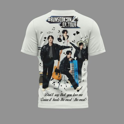 Jin BTS Runseokjin EP Tour 2025 Special Shirt