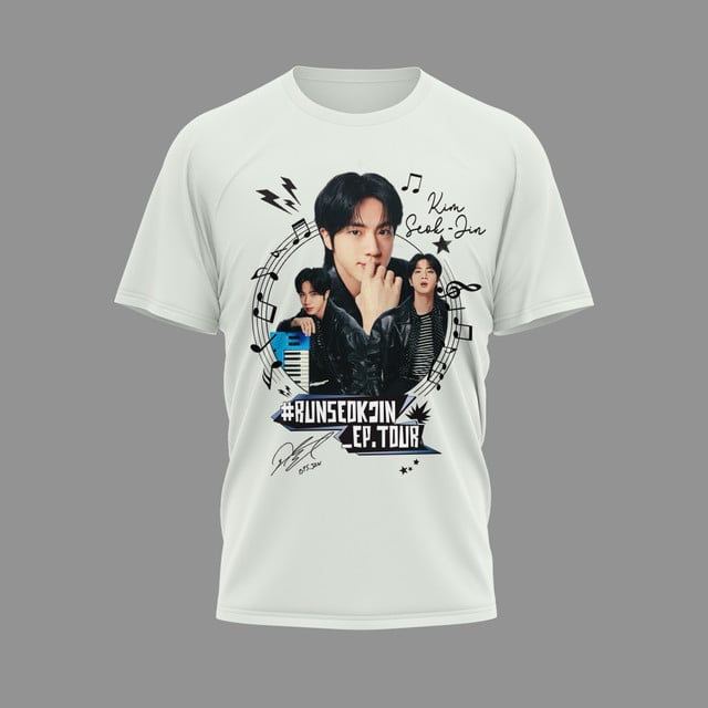 Jin BTS Runseokjin EP Tour 2025 Special Shirt Jin BTS Runseokjin EP Tour 2025 Special Shirt