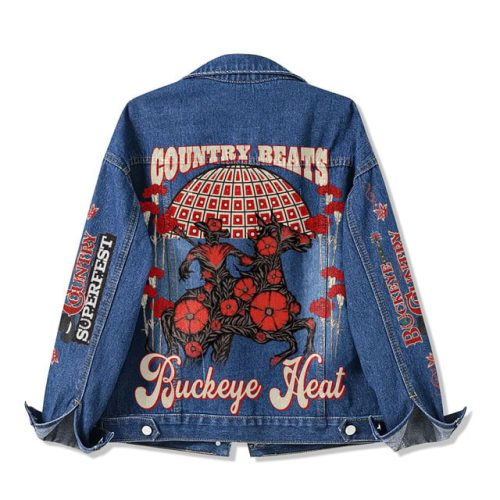 Buckeye Country Super Fest 2025 Tailgate Fan Fest Denim Jacket