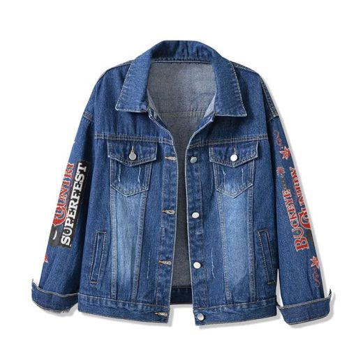 Buckeye Country Super Fest 2025 Tailgate Fan Fest Denim Jacket