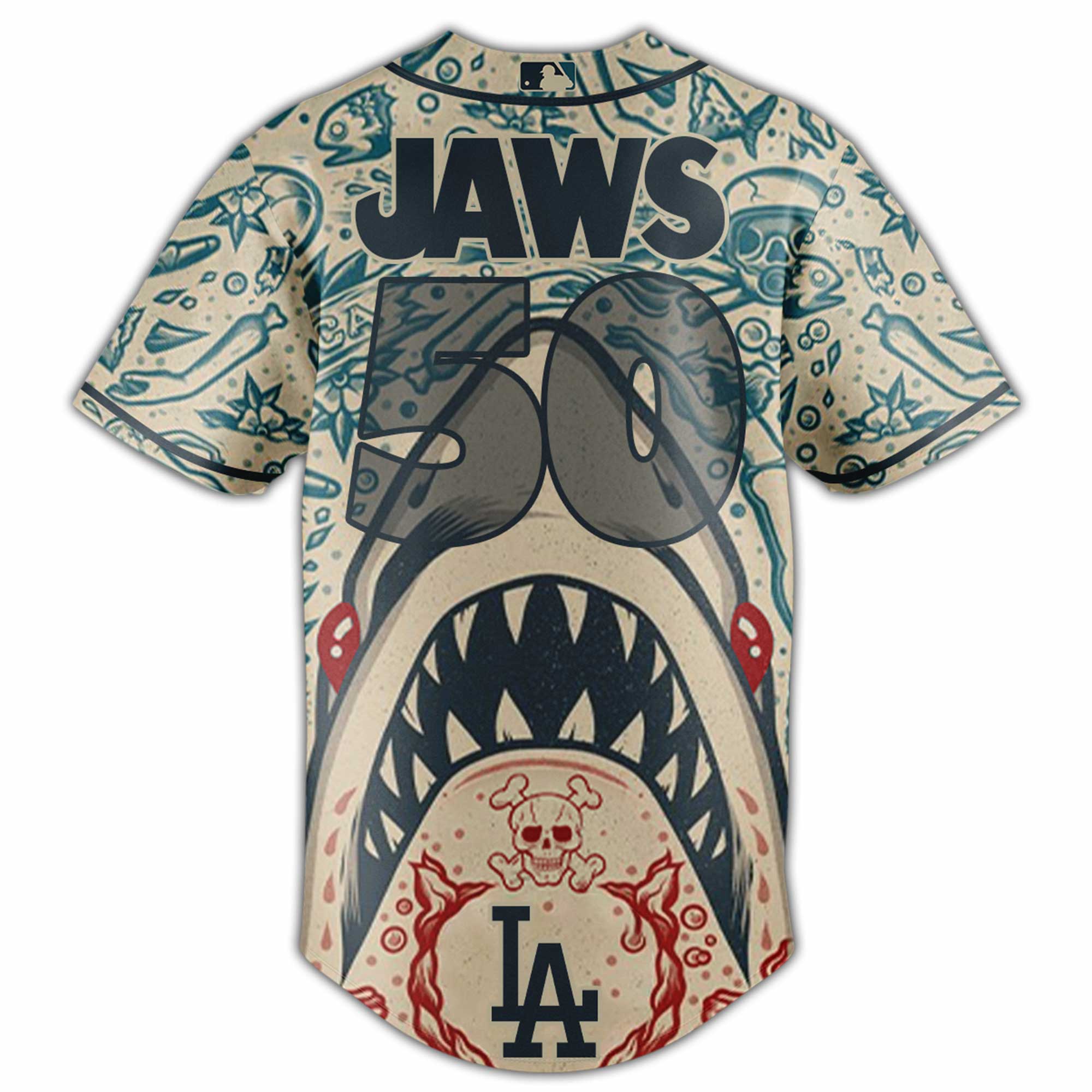 Los Angeles Dodgers x JAWS 50th Limited Edition Jersey Los Angeles Dodgers x JAWS 50th Limited Edition Jersey