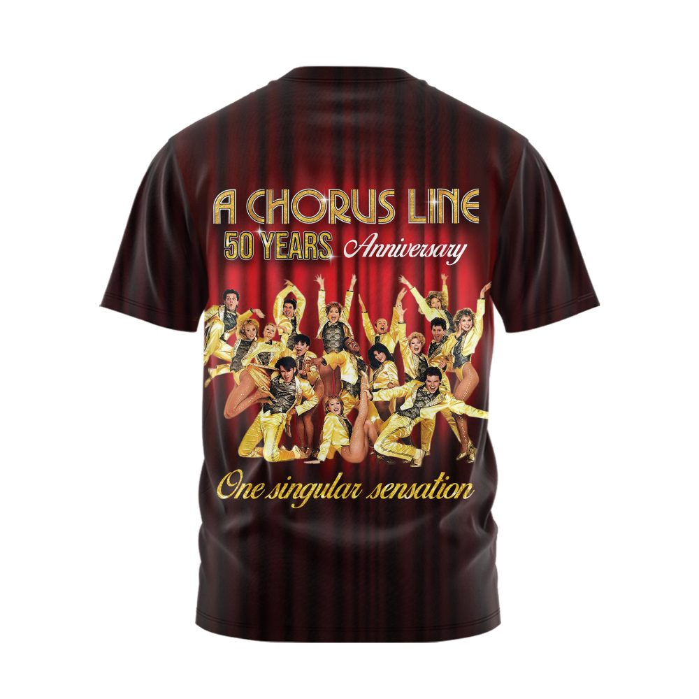 A Chorus Line 50 Years Anniversary 3D Shirt