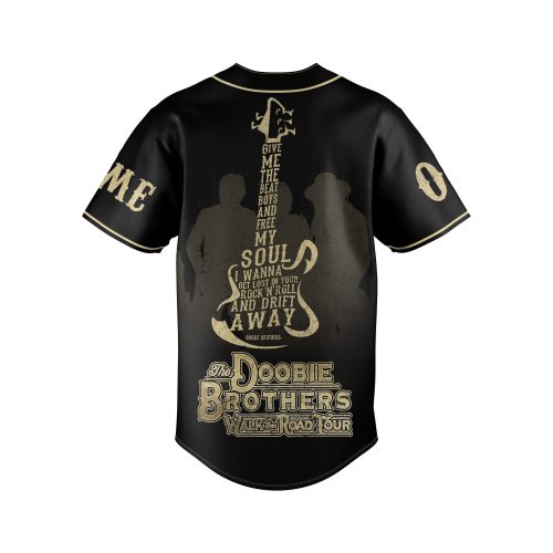 The Doobie Brothers Walk This Road Tour 2025 Baseball Jersey