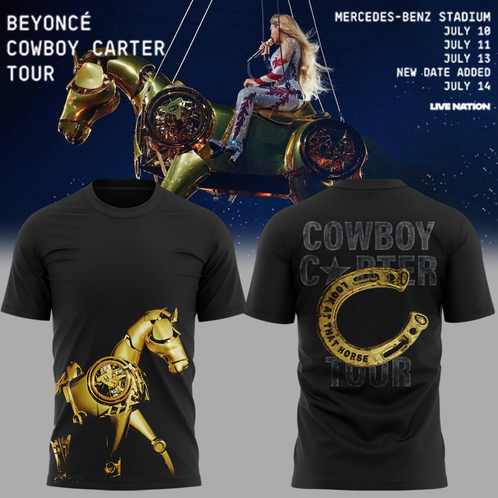 “COWBOY CARTER” Tour Beyonce Limited Edition 2025 T-Shirt