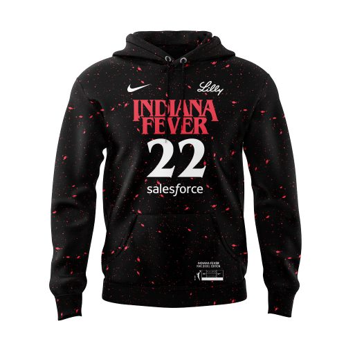 Indiana Fever #22 Caitlin Clark x Stranger Things Hoodie