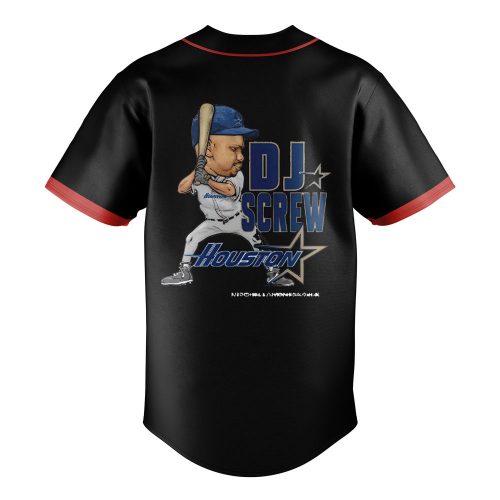 Houston Astros MLB x DJ Screw Baseball Jersey
