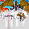 Cleveland Guardians x Guardian Power: All-Star Edition “Bo Naylor” Special Black Baseball Jersey