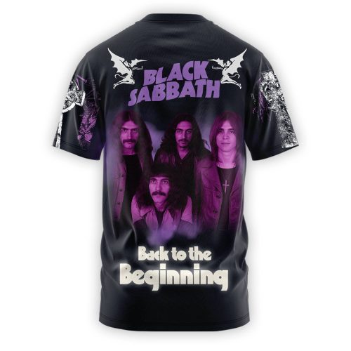 Black Sabbath Back to the Beginning Black T-shirt