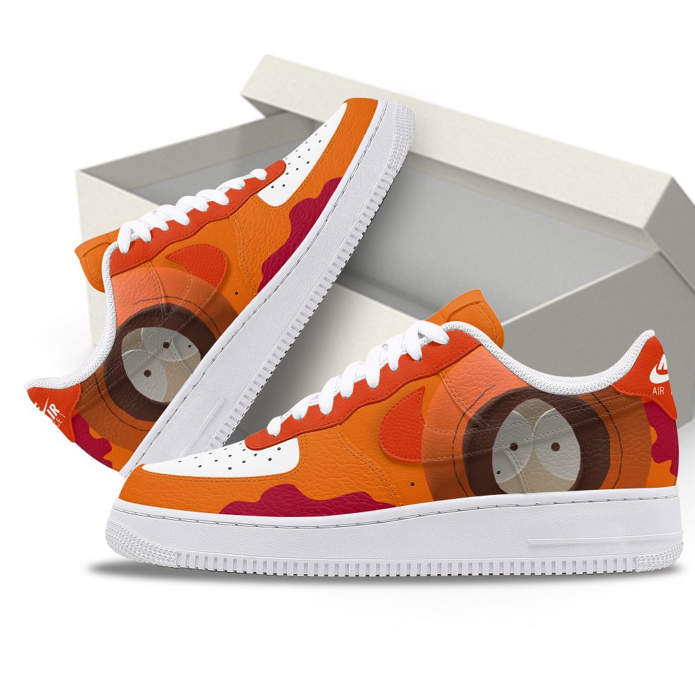 South Park Kenny McCormick 2025 Premium Air Force 1 Sneakers