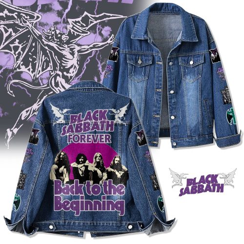 Black Sabbath Back to the Beginning Denim Jacket