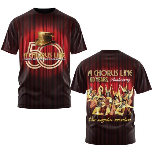 A Chorus Line 50 Years Anniversary 3D Shirt