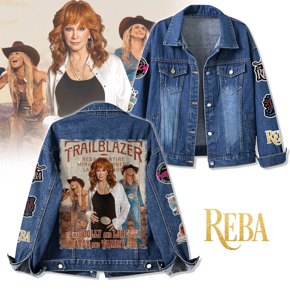 Reba McEntire “TRAILBLAZER” Limited Edition Denim Jacket