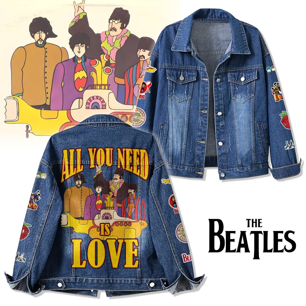 The Beatles All You Need Is Love Limited 2025 Denim Jacket