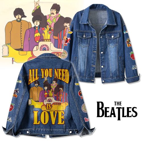 The Beatles All You Need Is Love Limited 2025 Denim Jacket