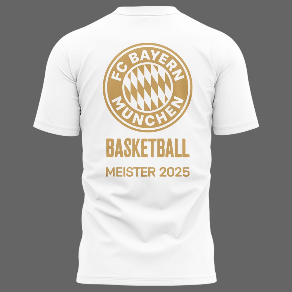 FC Bayern Basketball BBL Champions T-shirt