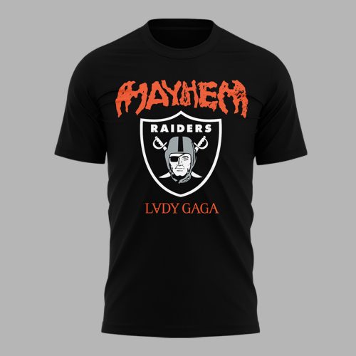 Lady Gaga x Las Vegas Raiders The Mayhem Ball Tour 2025 Shirt