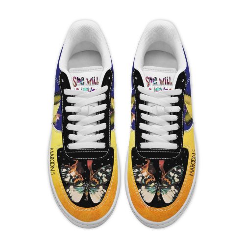 Maroon 5 Love Is Like 2025 Us Fall Tour Special Air Force 1 Sneakers