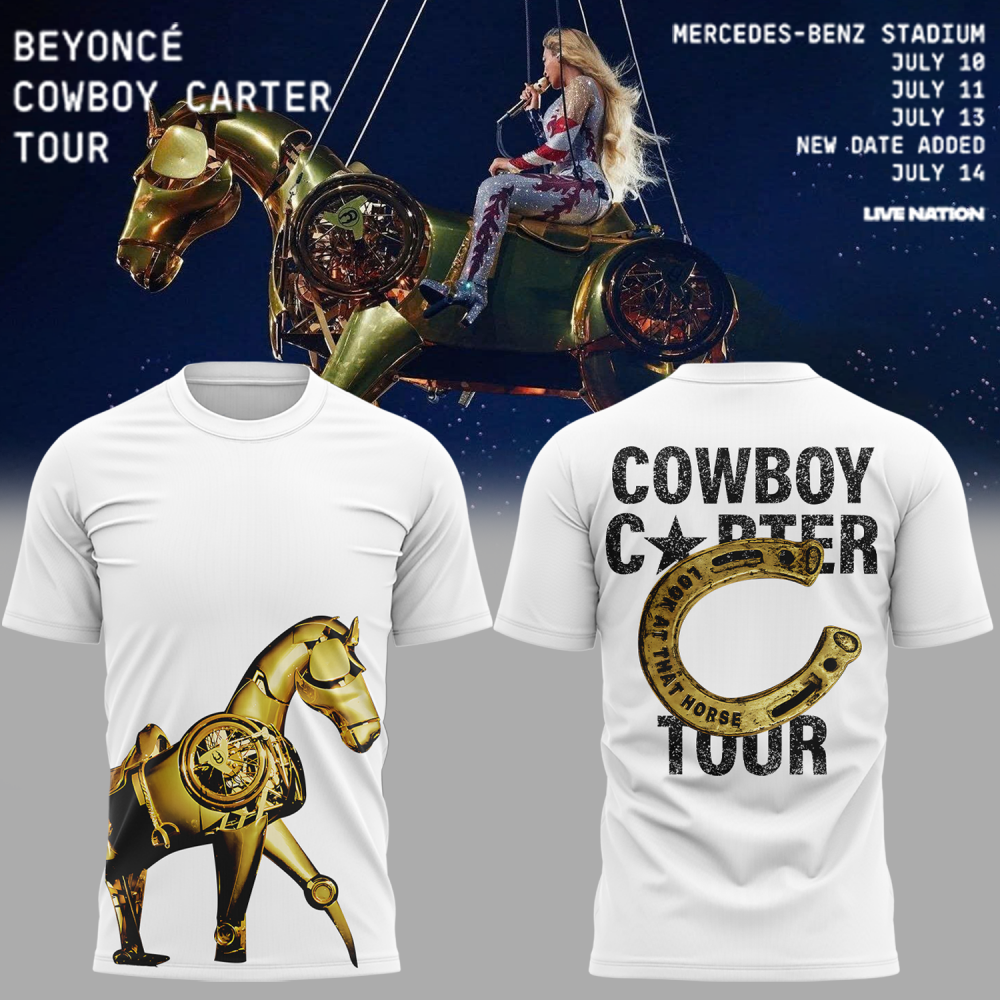 “COWBOY CARTER” Tour Beyonce Limited Edition 2025 T-Shirt