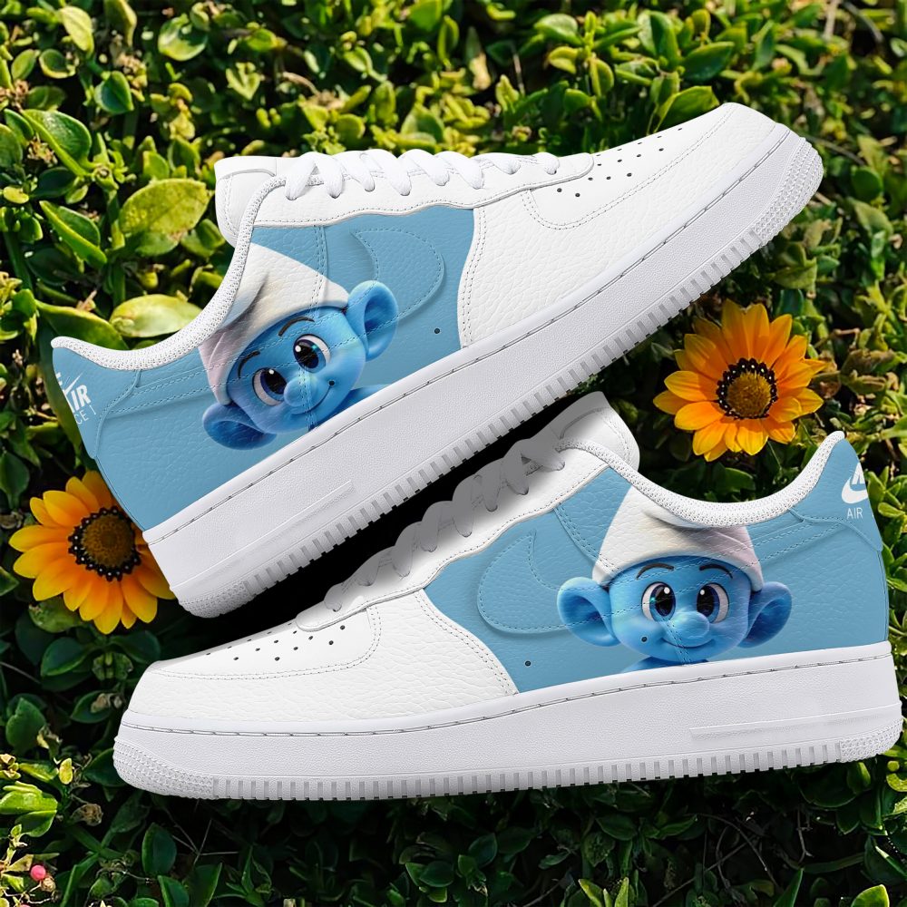 The Smurfs 2025 New Movie Premium Air Force 1 Sneakers