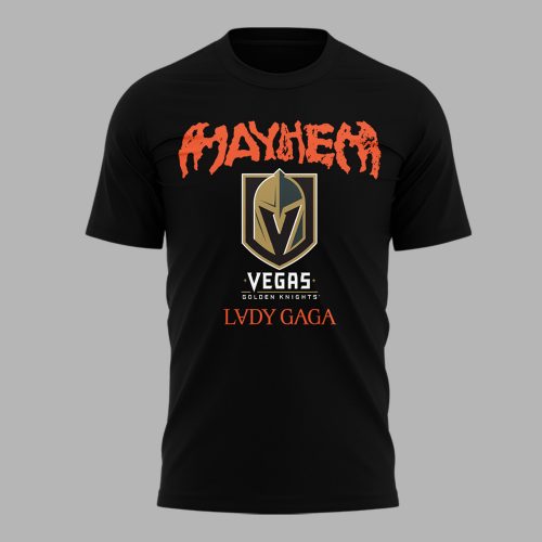Vegas Golden Knights x Lady Gaga The Mayhem Ball Tour 2025 Special Tee