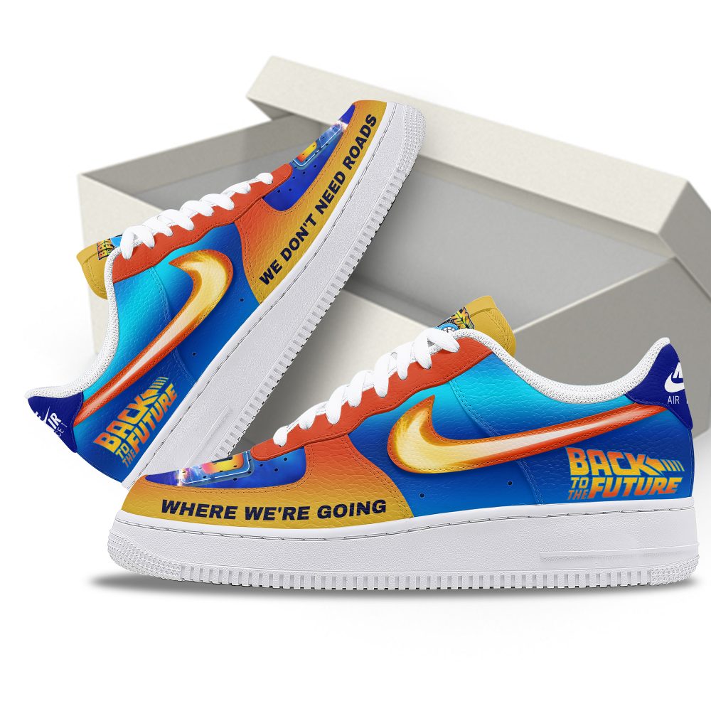 Back to the Future 40th Anniversary 2025 Limited Air Force 1 Sneakers