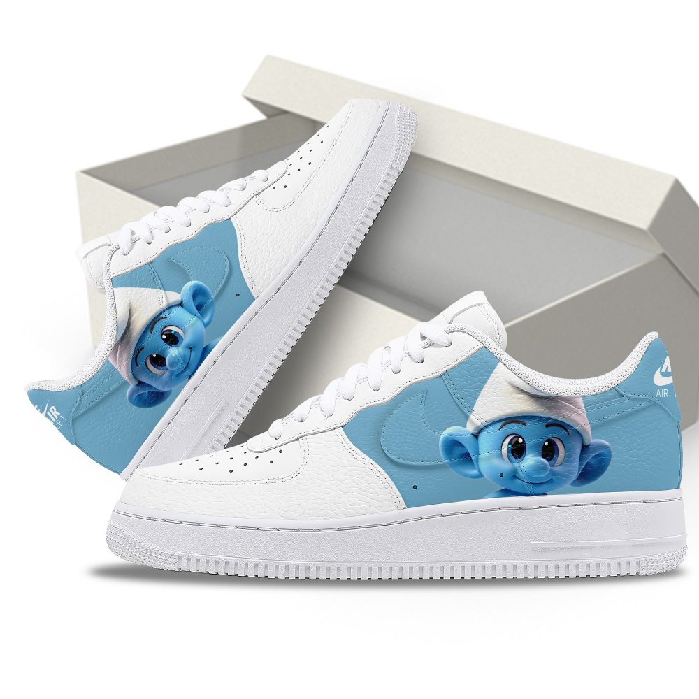 The Smurfs 2025 New Movie Premium Air Force 1 Sneakers