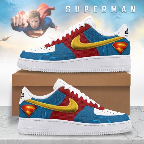 Superman 2025 New Movie Premium Air Force 1 Sneakers