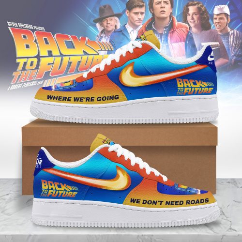 Back to the Future 40th Anniversary 2025 Limited Air Force 1 Sneakers