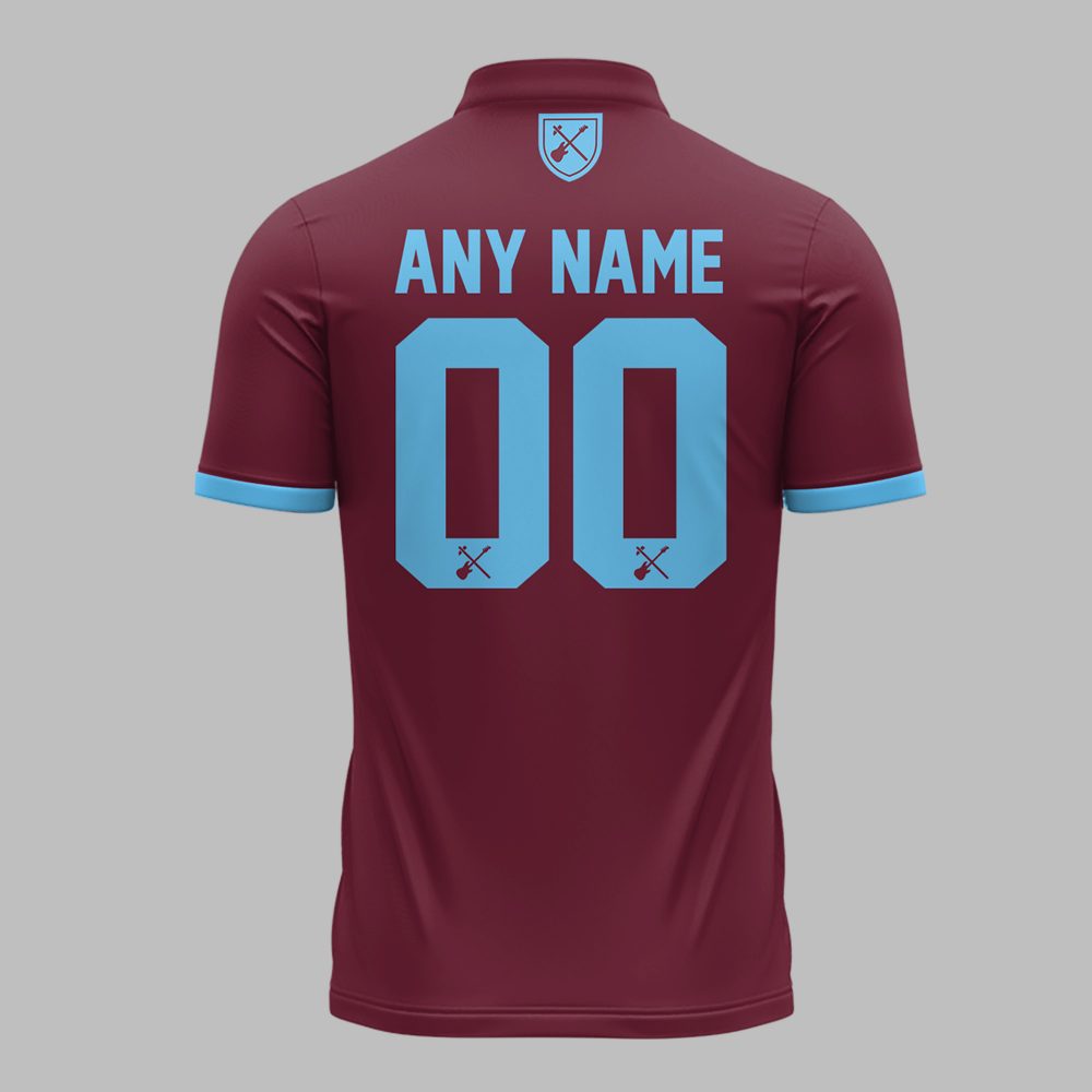 West Ham United x Iron Maiden Personalized Polo